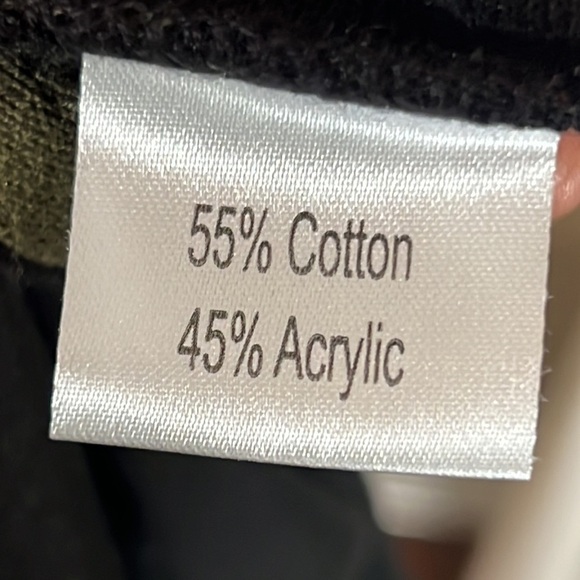 Ángel black & olive green cape tunic overcoat zipper hoodie & jacket Small​ - Picture 15 of 15